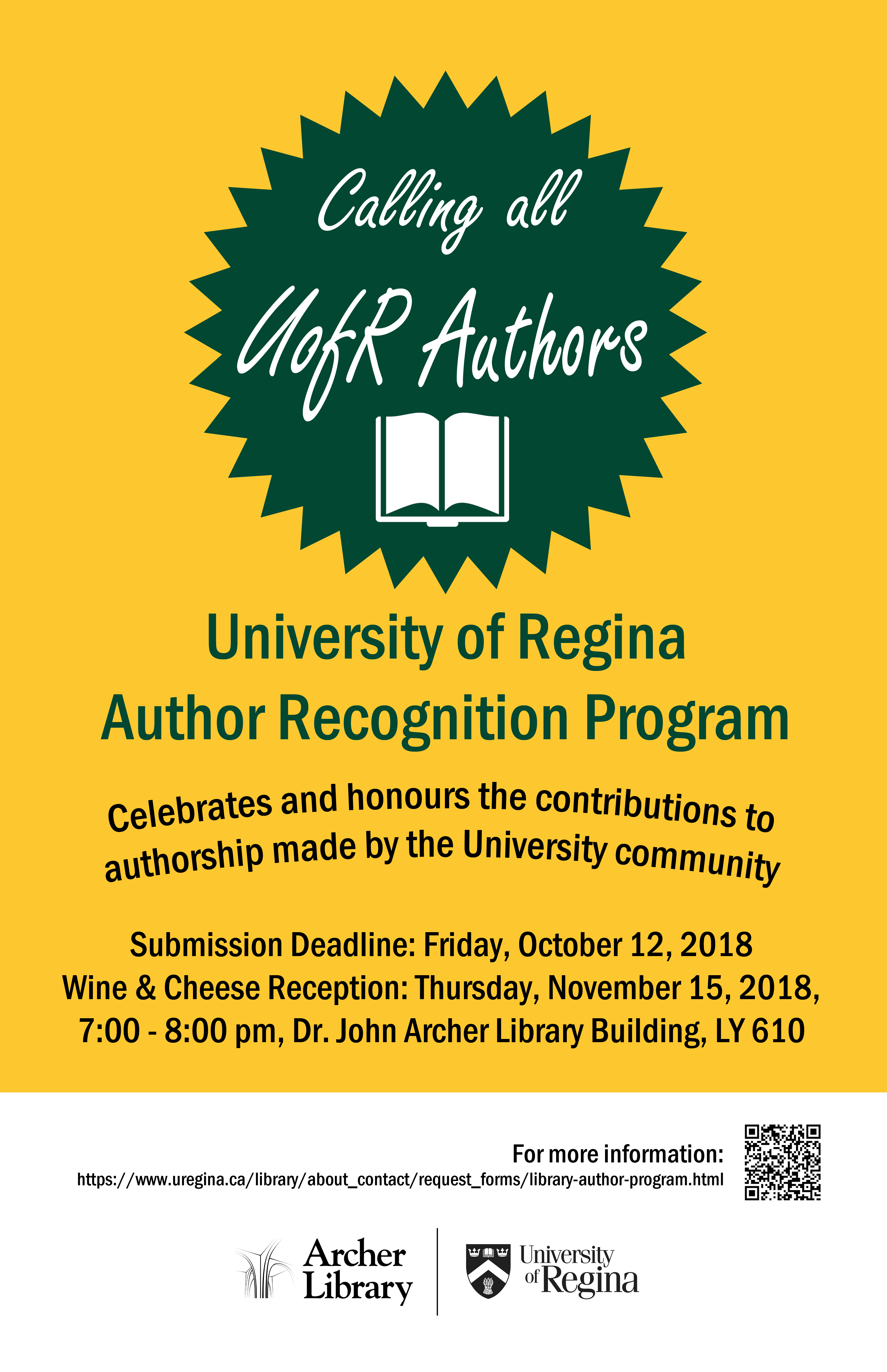 Annual Author Recognition Event